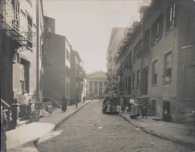 Street Scene, Greenwich Village, New York by American Photographer